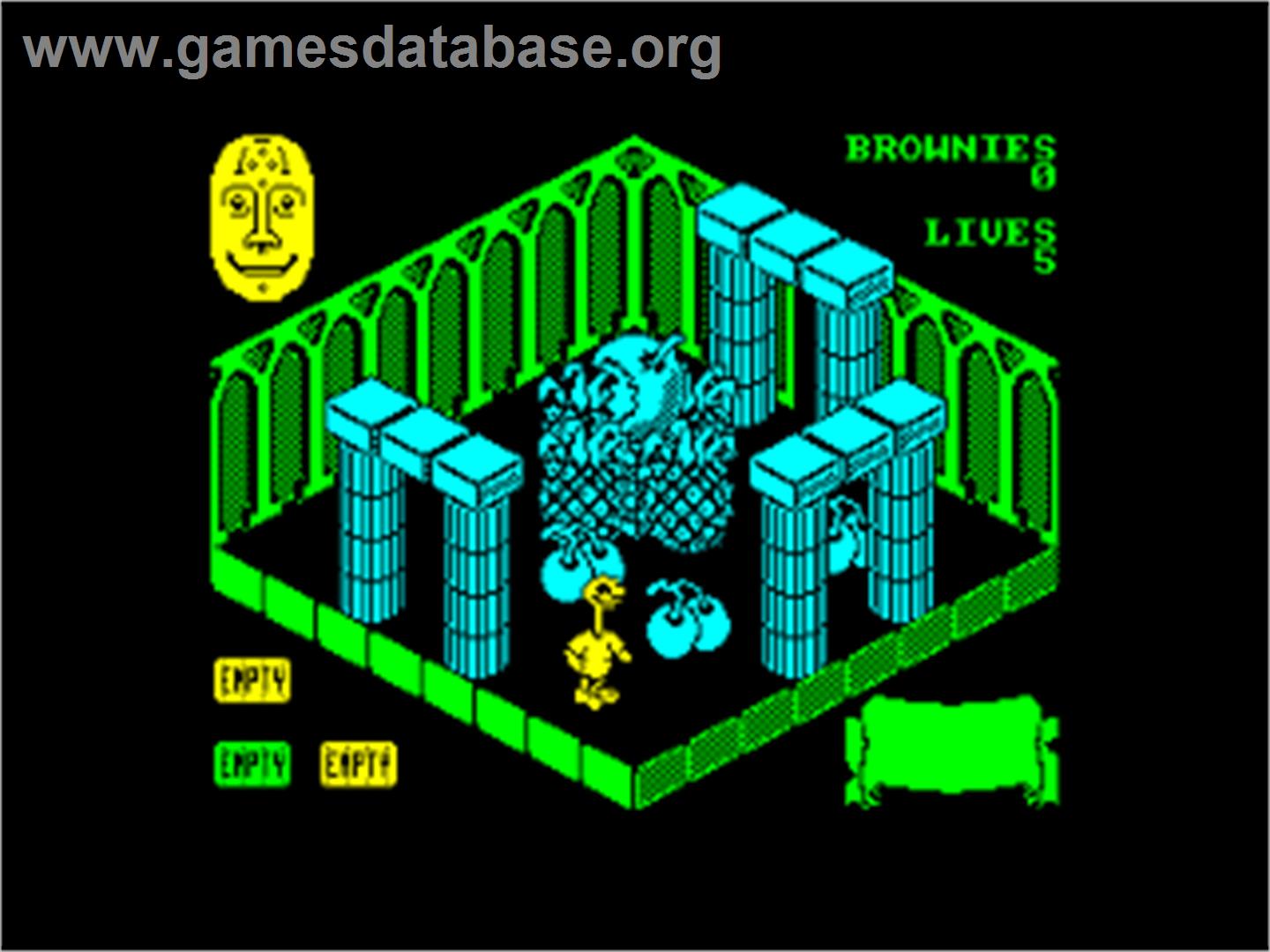 Sweevo's World - Amstrad CPC - Artwork - In Game
