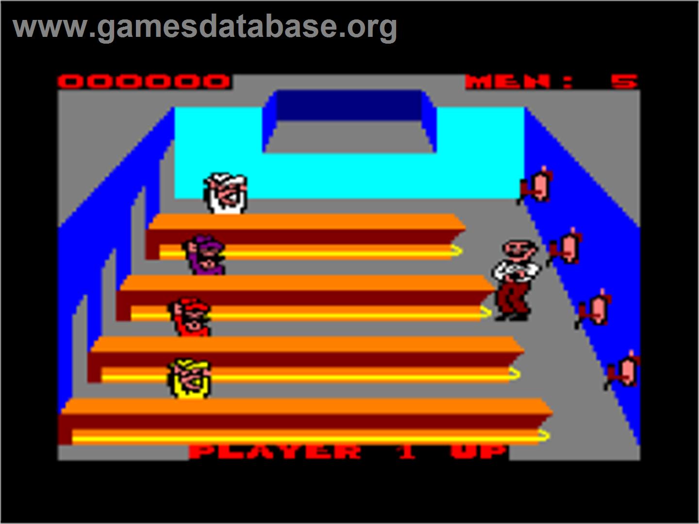 Tapper - Amstrad CPC - Artwork - In Game