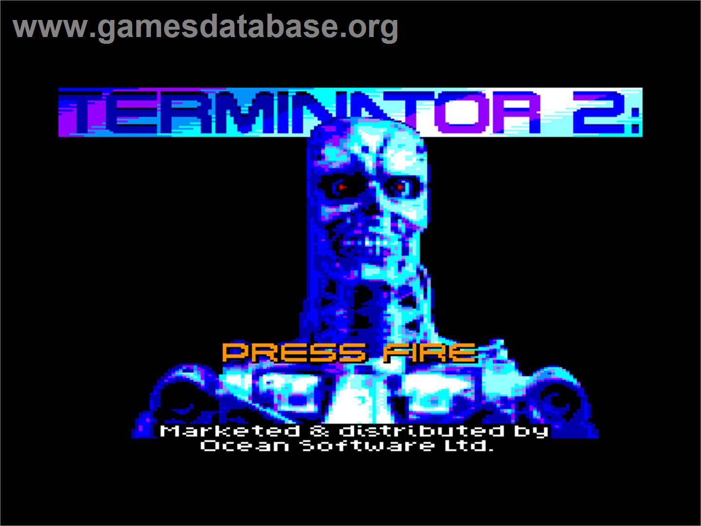 Terminator 2 - Judgment Day - Amstrad CPC - Artwork - In Game
