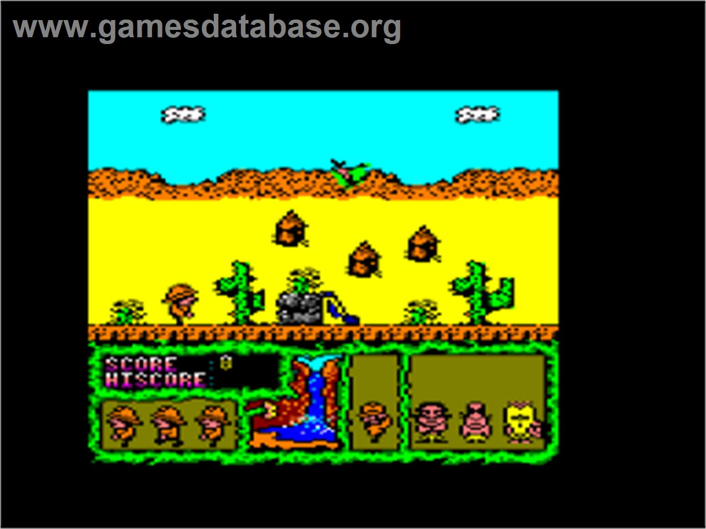 Terramex - Amstrad CPC - Artwork - In Game