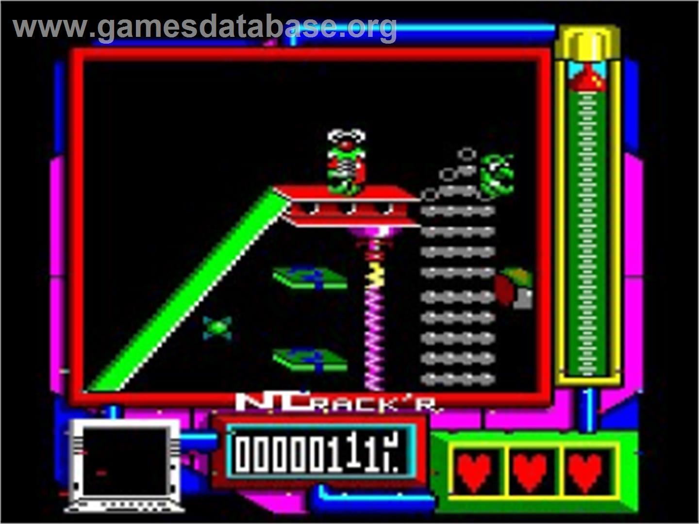 Thing Bounces Back - Amstrad CPC - Artwork - In Game