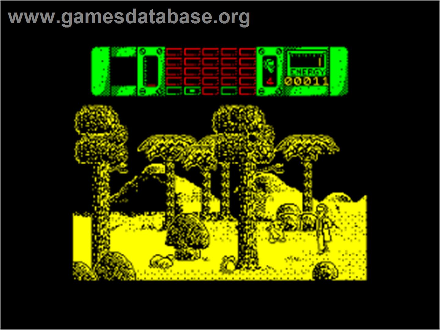 Time Machine - Amstrad CPC - Artwork - In Game