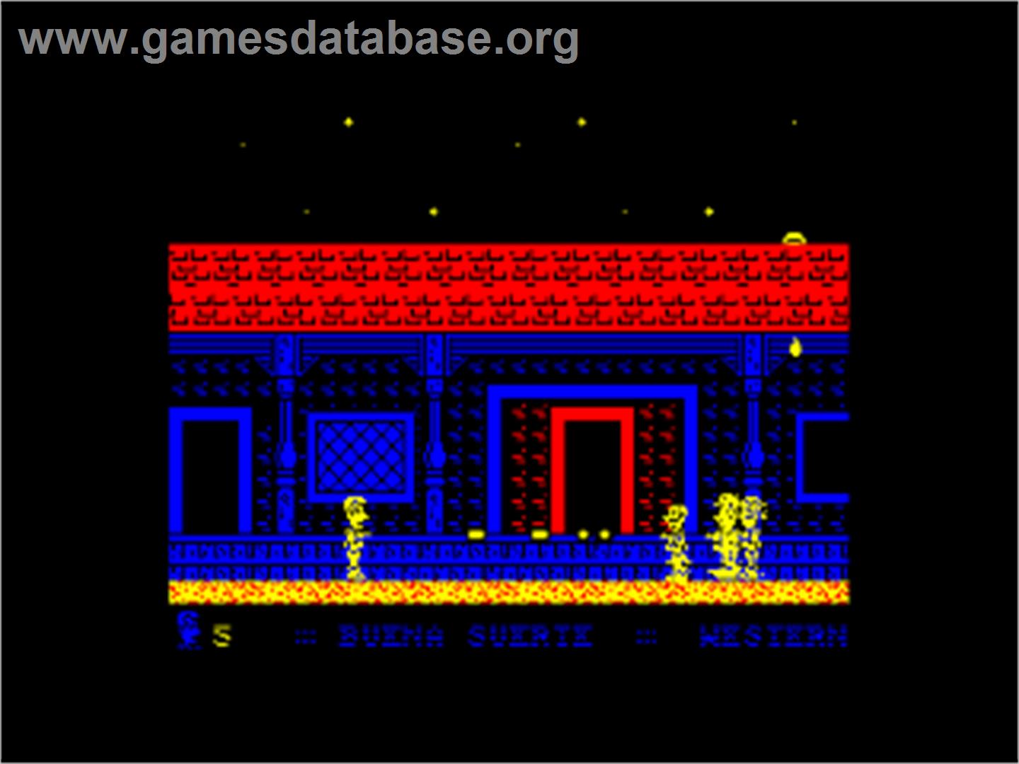 Time Out - Amstrad CPC - Artwork - In Game