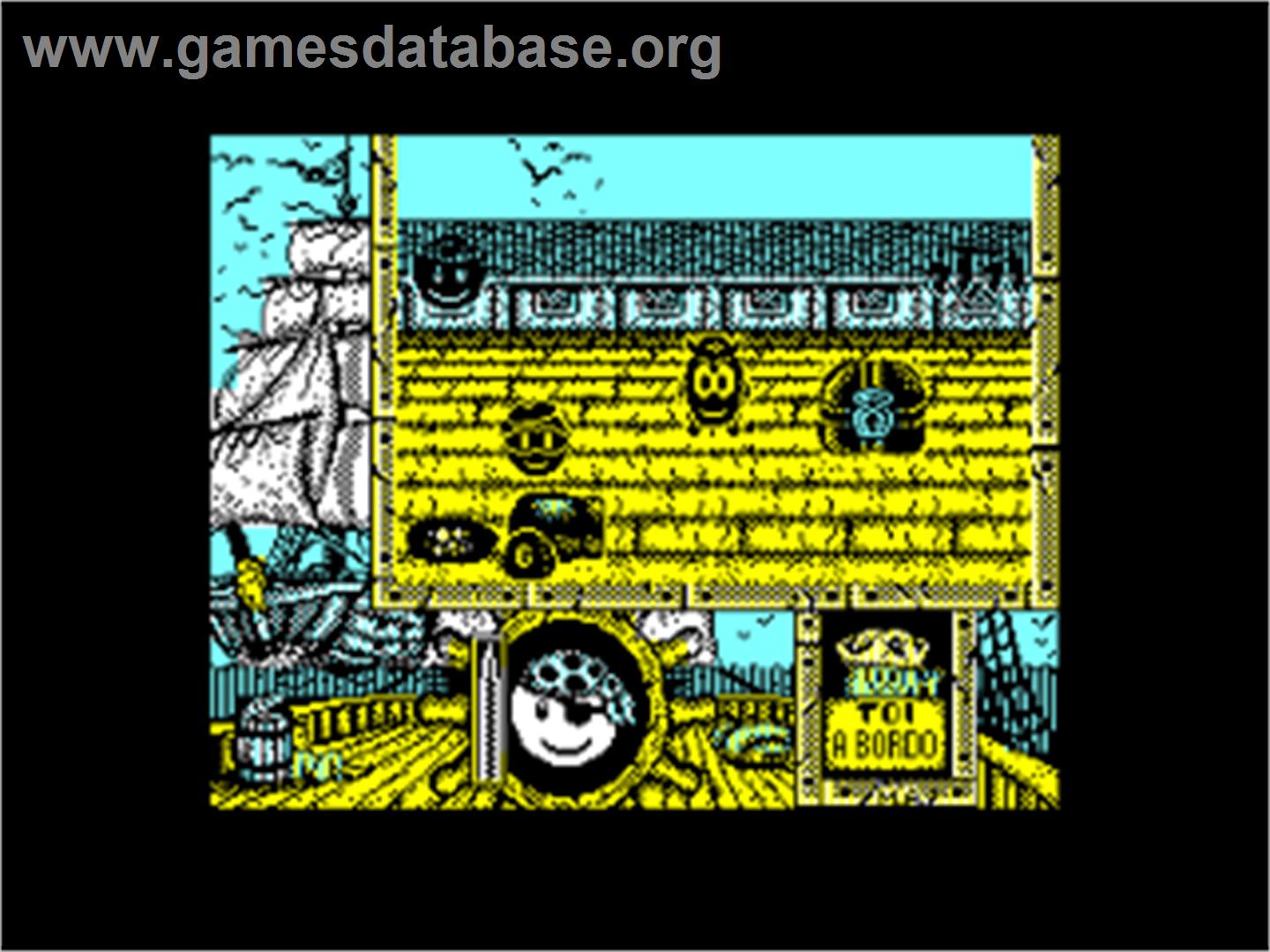 Toi Acid Game - Amstrad CPC - Artwork - In Game