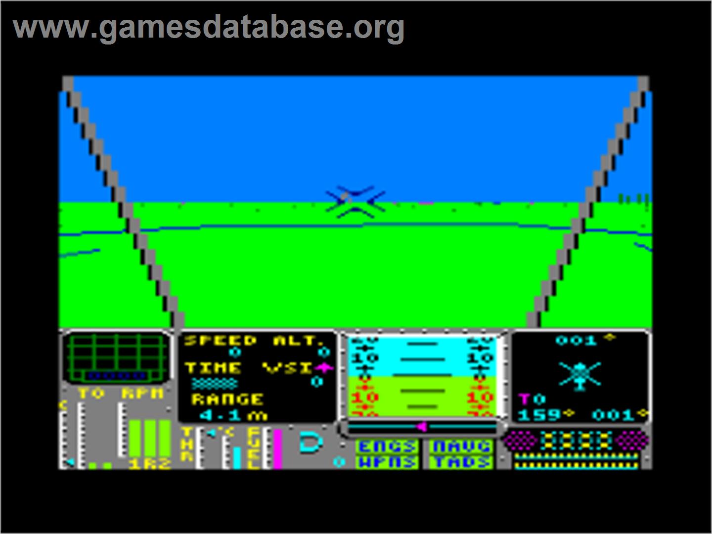 Tomahawk - Amstrad CPC - Artwork - In Game