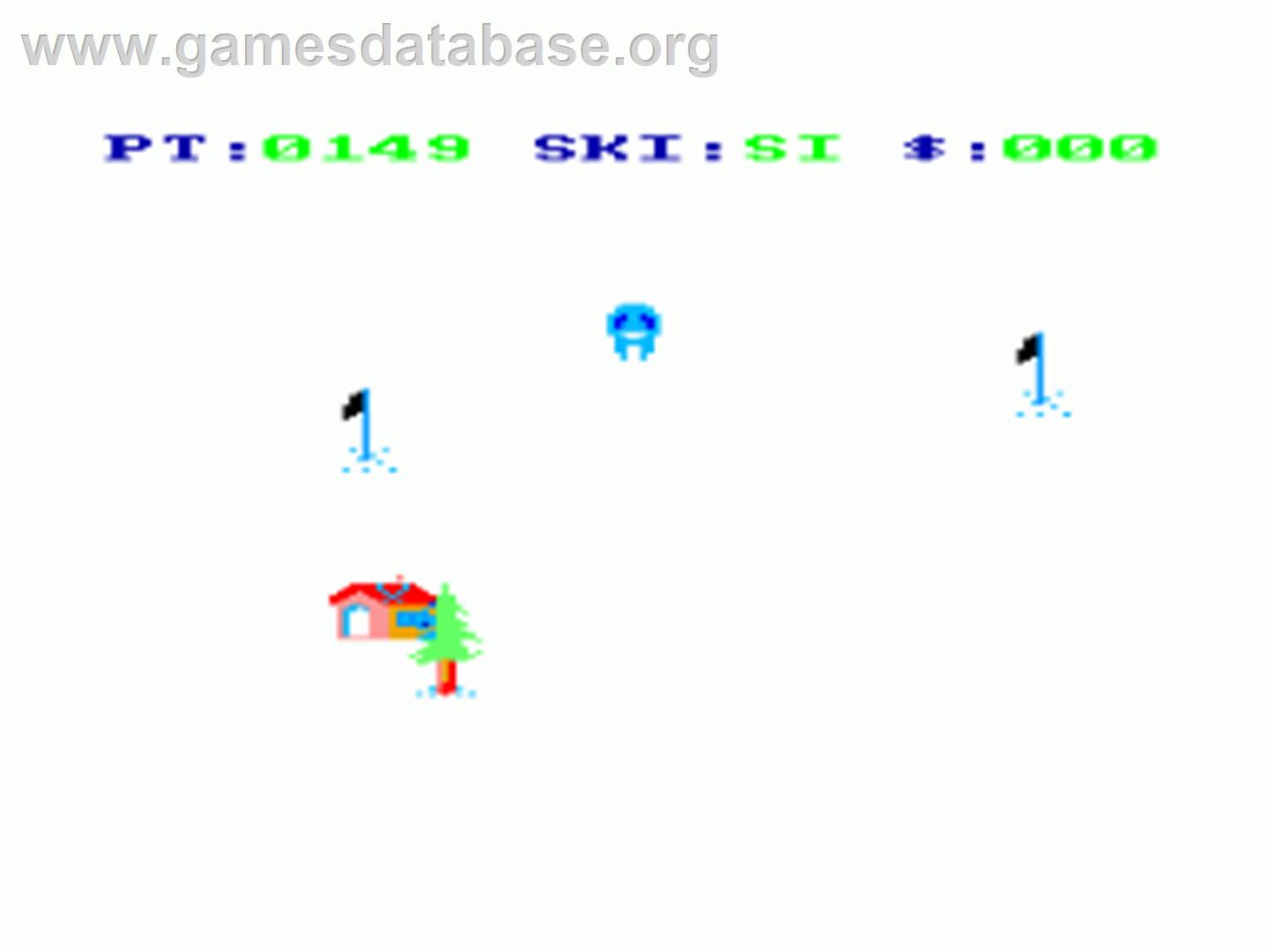 Tomy En El Slalom - Amstrad CPC - Artwork - In Game