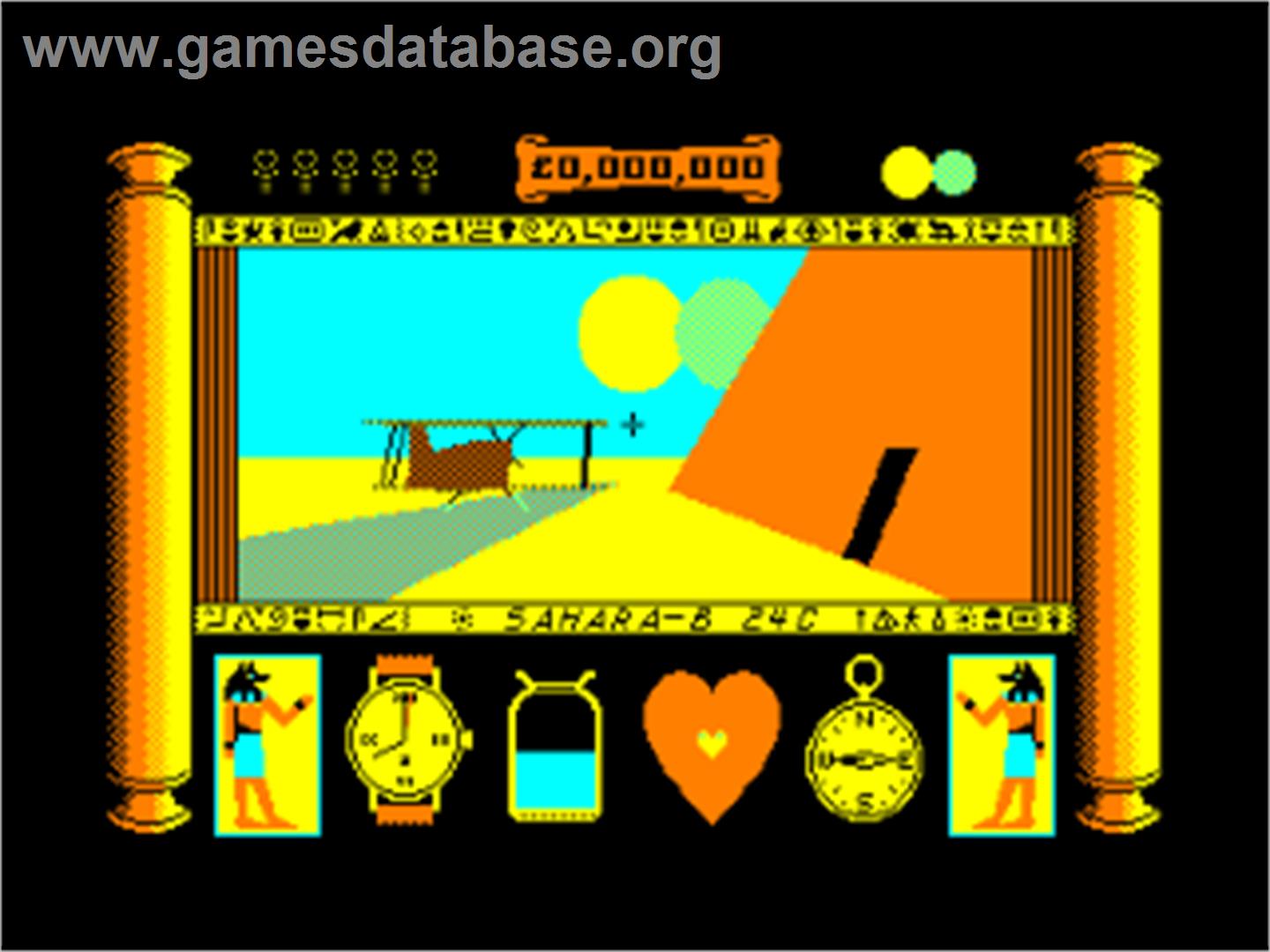 Total Eclipse - Amstrad CPC - Artwork - In Game