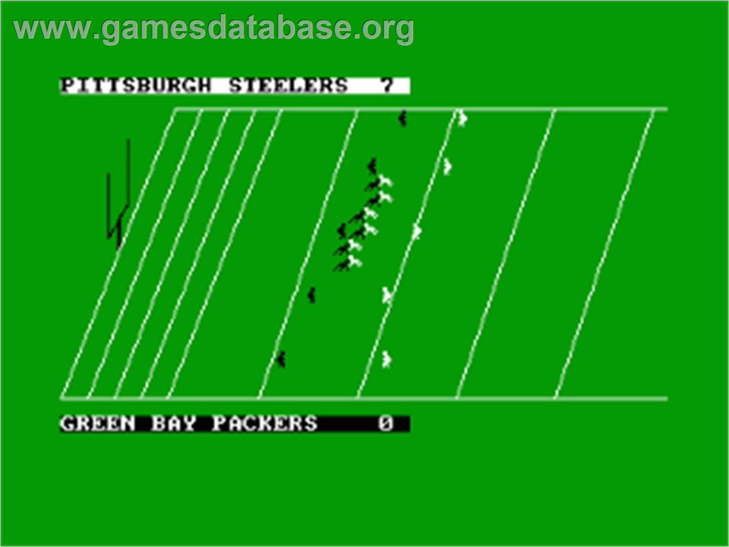 Touchdown USA - Amstrad CPC - Artwork - In Game