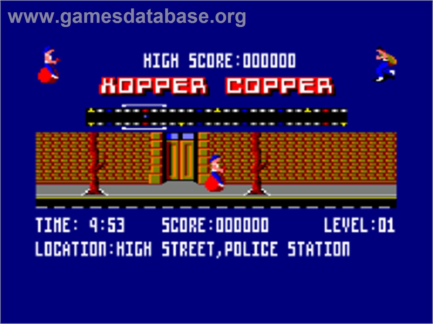 Tower Toppler - Amstrad CPC - Artwork - In Game