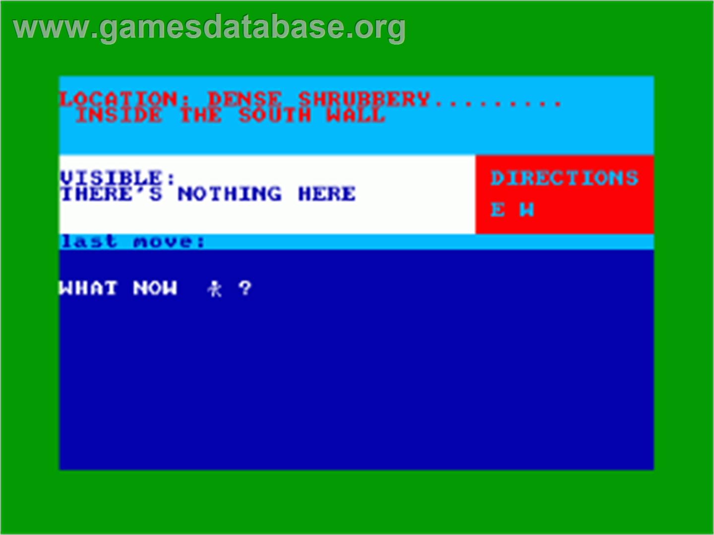 Trial Of Arnold Blackwood, The - Amstrad CPC - Artwork - In Game