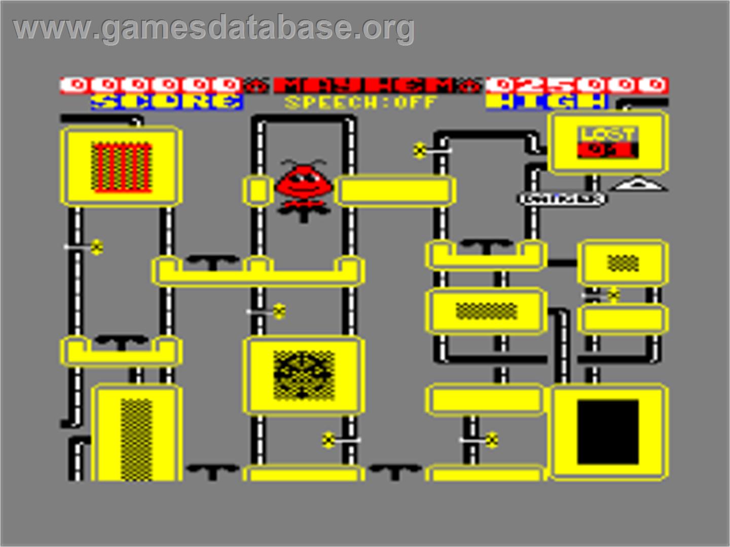 Tribble Trouble - Amstrad CPC - Artwork - In Game