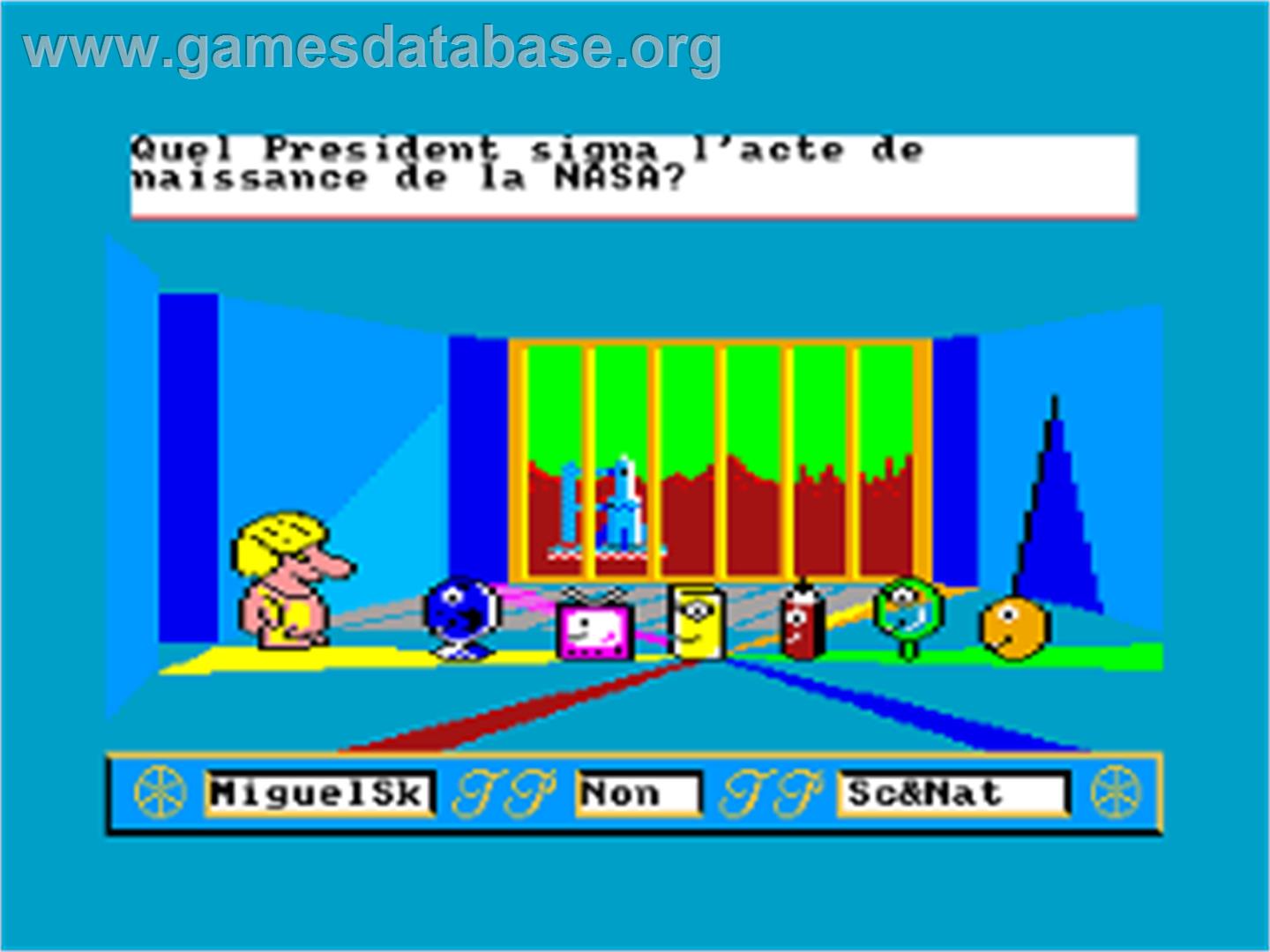Trivial Pursuit: A New Beginning - Amstrad CPC - Artwork - In Game