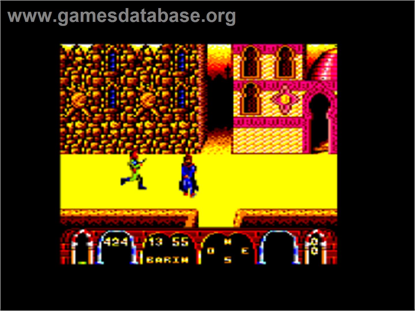 Tuareg - Amstrad CPC - Artwork - In Game