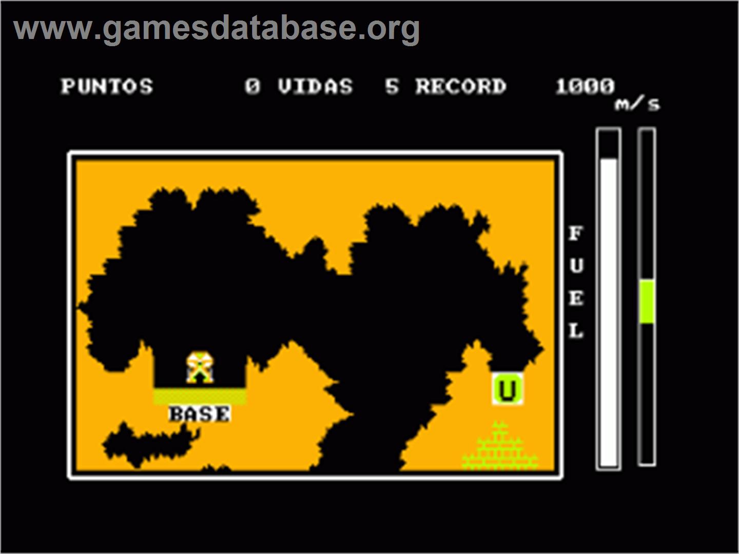 Uranium - Amstrad CPC - Artwork - In Game