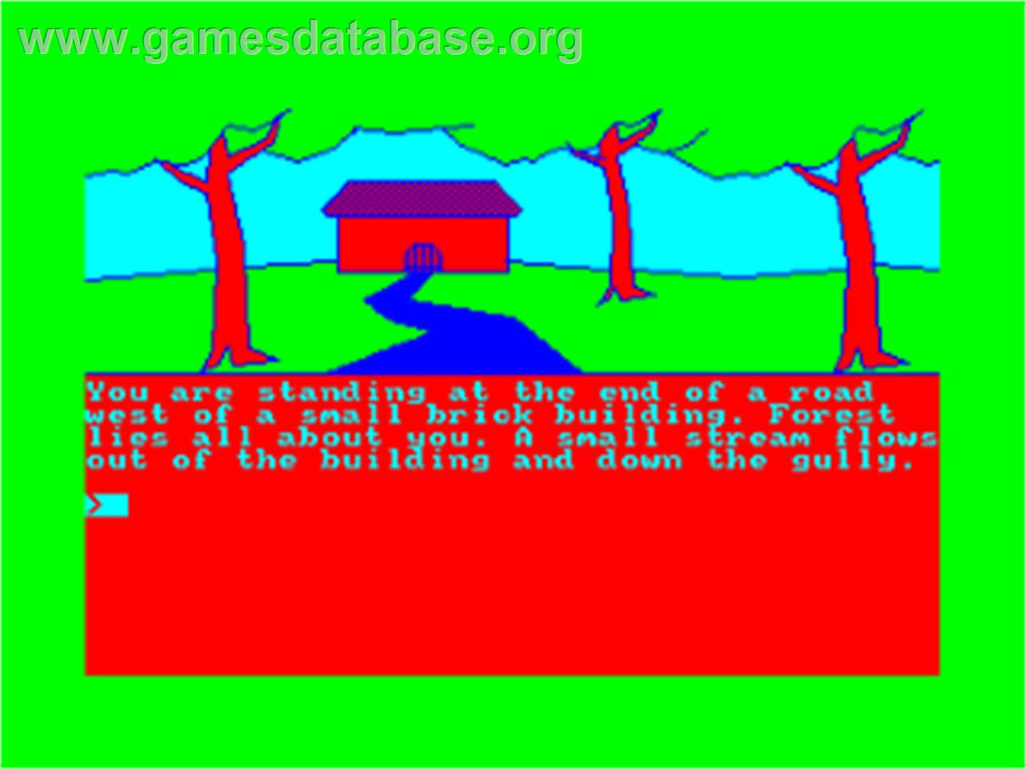 Very Big Cave Adventure - Amstrad CPC - Artwork - In Game