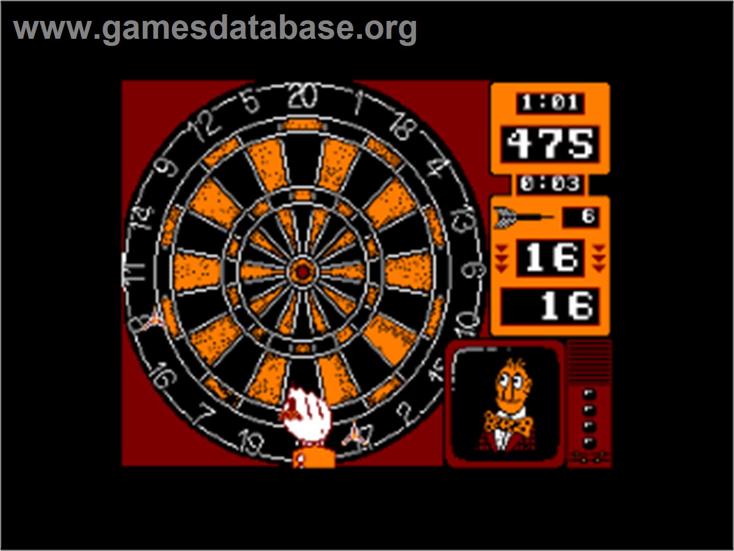 Wacky Darts - Amstrad CPC - Artwork - In Game