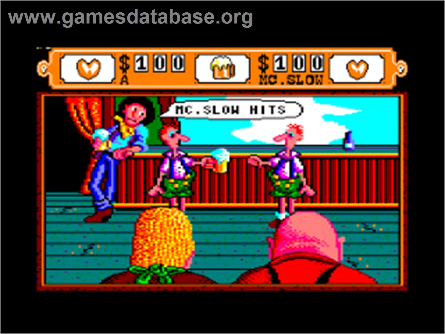 Western Games - Amstrad CPC - Artwork - In Game