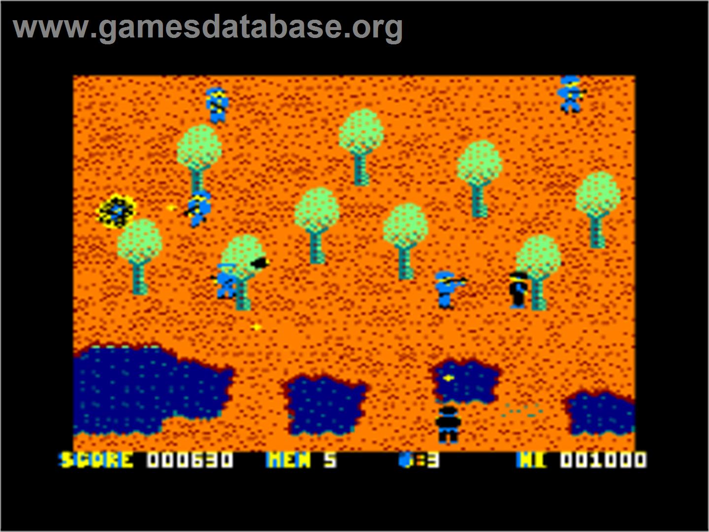 Who Dares Wins 2 - Amstrad CPC - Artwork - In Game