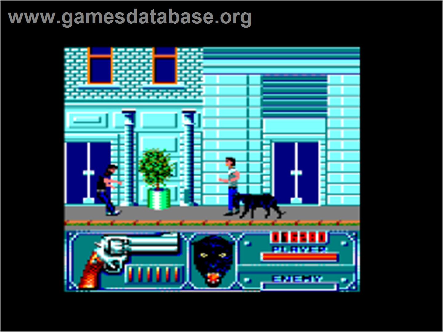 Wild Streets - Amstrad CPC - Artwork - In Game