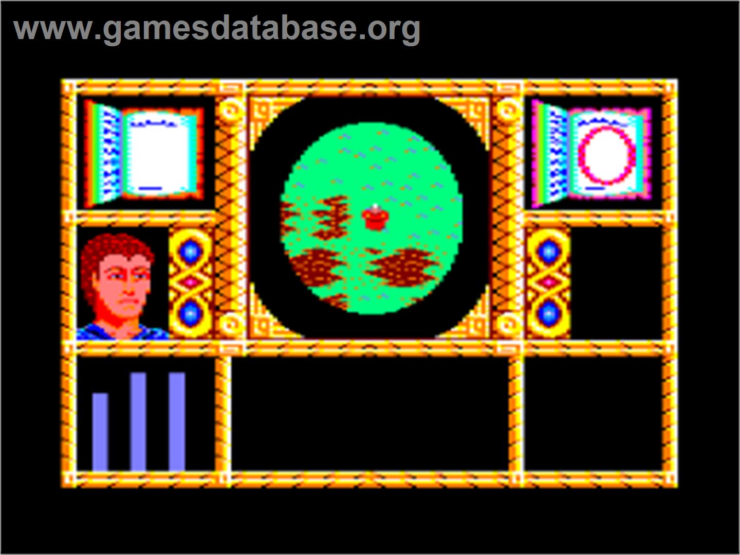 Wizard Warz - Amstrad CPC - Artwork - In Game