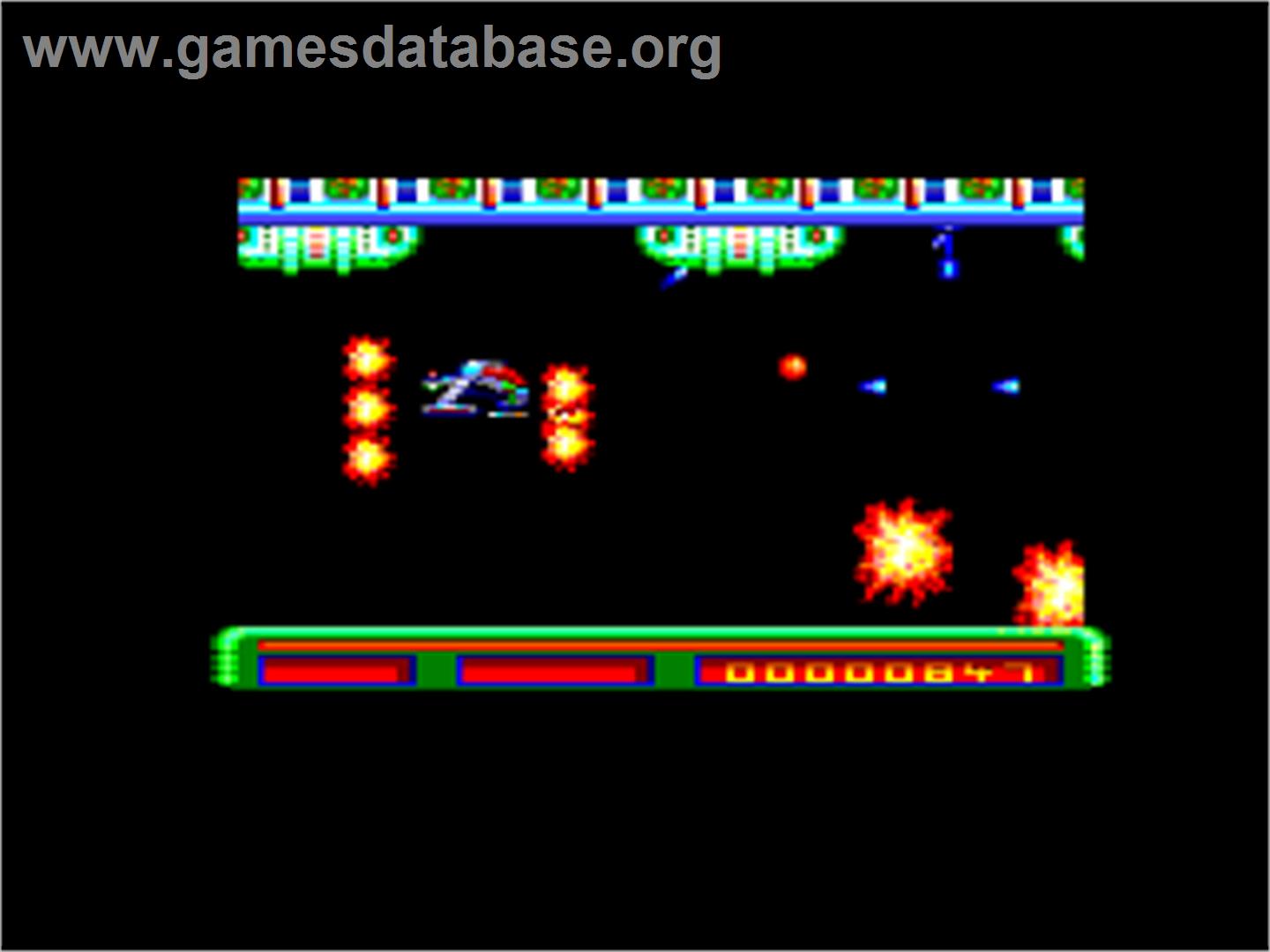 X-Out - Amstrad CPC - Artwork - In Game