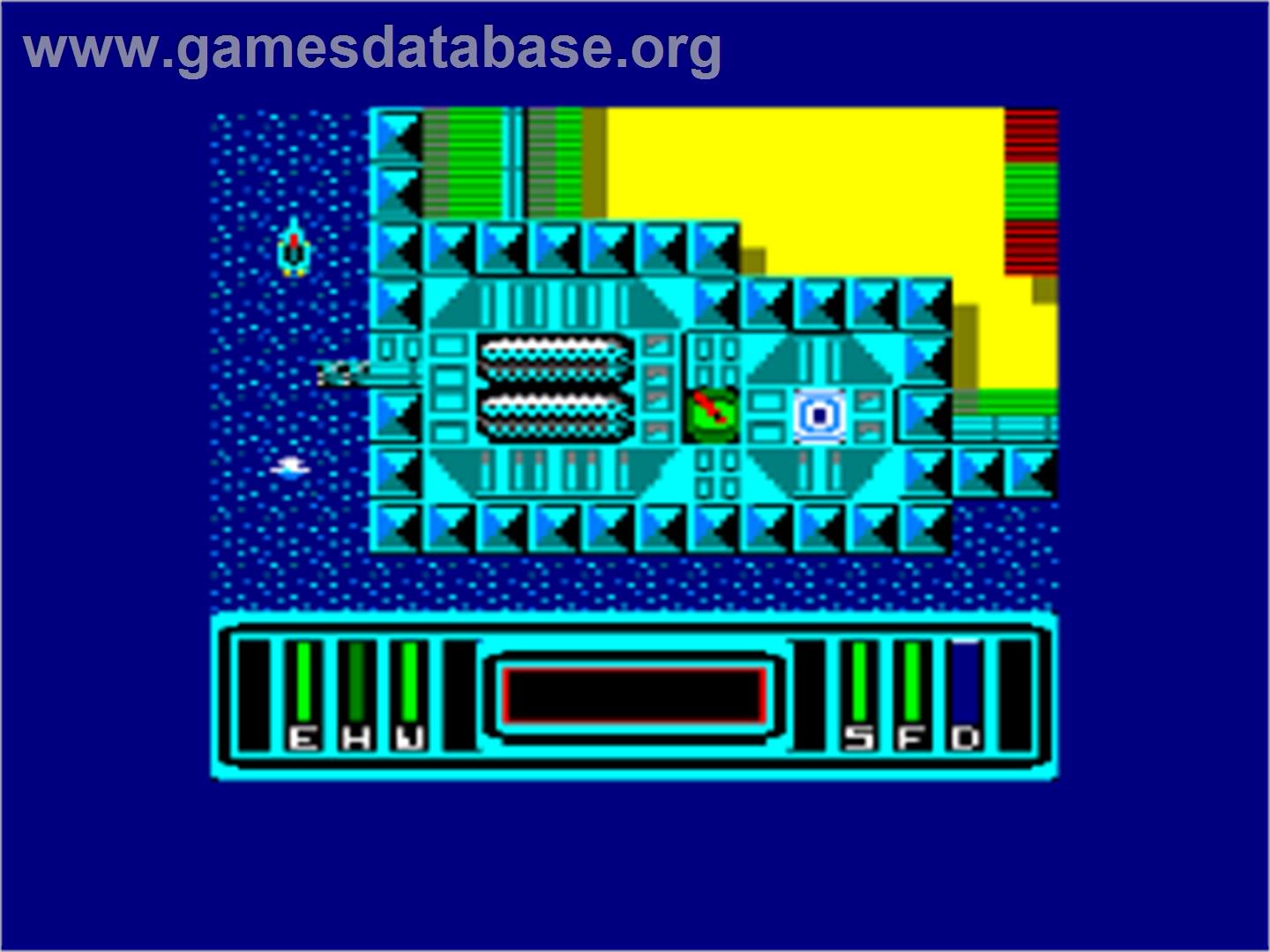 XARQ - The Zimmerman Trenches - Amstrad CPC - Artwork - In Game