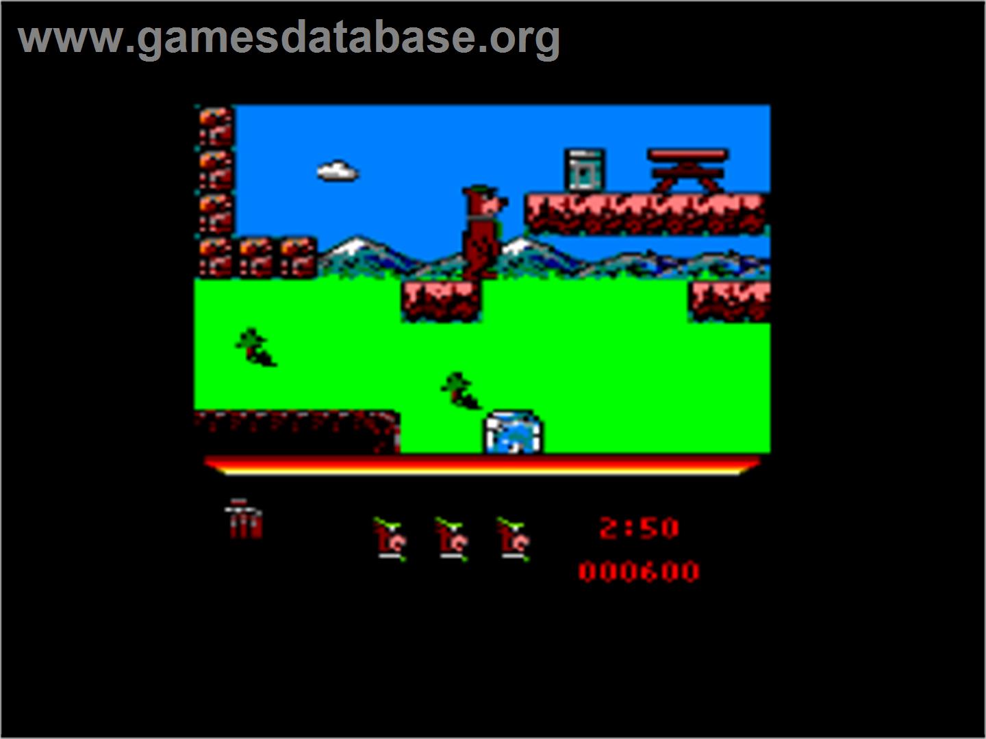 Yogi's Great Escape - Amstrad CPC - Artwork - In Game