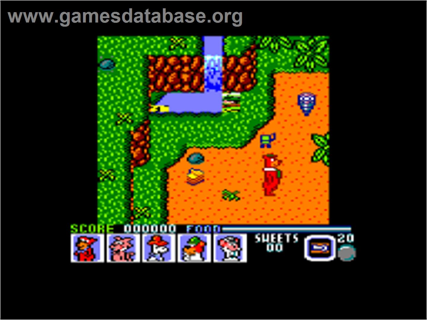 Yogi Bear And Friends In The Greed Monster - Amstrad CPC - Artwork - In Game