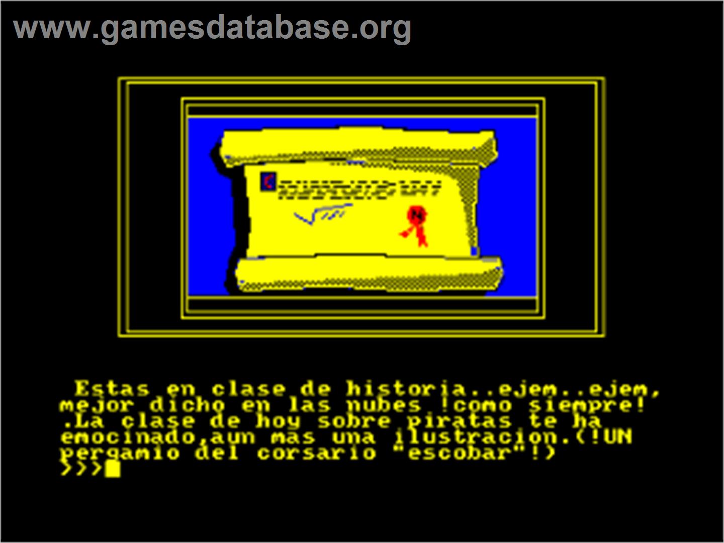 Zipi Y Zape - Amstrad CPC - Artwork - In Game