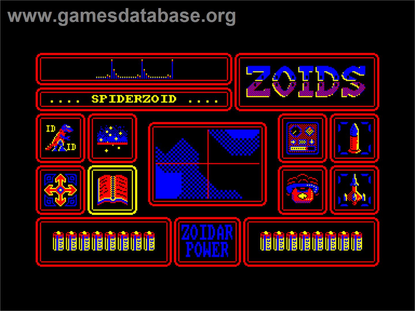 Zoids - The Battle Begins - Amstrad CPC - Artwork - In Game