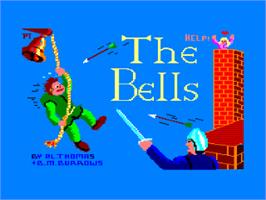 Title screen of Bells, The on the Amstrad CPC.