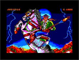 Title screen of Curro Jimenez on the Amstrad CPC.