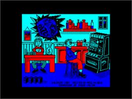 Title screen of Dizzy Dice on the Amstrad CPC.