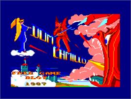 Title screen of Dom Camillo on the Amstrad CPC.