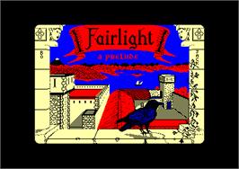 Title screen of Fairlight on the Amstrad CPC.