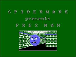 Title screen of Fresman on the Amstrad CPC.