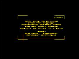 Title screen of Fury, The on the Amstrad CPC.