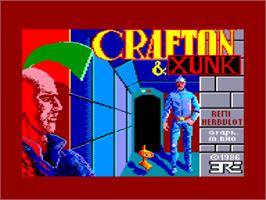 Title screen of Get Dexter on the Amstrad CPC.