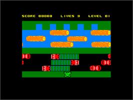 Title screen of Grebit on the Amstrad CPC.