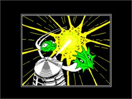 Title screen of Highway Encounter on the Amstrad CPC.