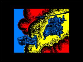 Title screen of Hypsys on the Amstrad CPC.