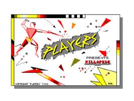 Title screen of Killapede on the Amstrad CPC.