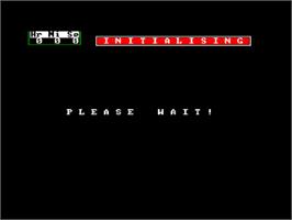 Title screen of Newmarket on the Amstrad CPC.
