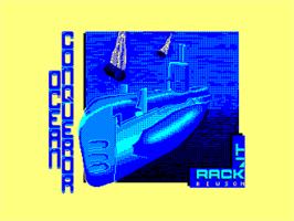 Title screen of Ocean Conqueror on the Amstrad CPC.