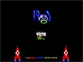 Title screen of Pool on the Amstrad CPC.