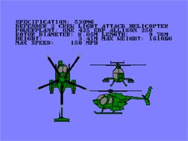 Title screen of Protector on the Amstrad CPC.