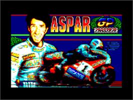 Title screen of Rock Star Ate my Hamster on the Amstrad CPC.