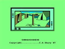 Title screen of SMASHED on the Amstrad CPC.