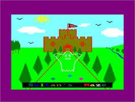 Title screen of Sultan's Maze on the Amstrad CPC.