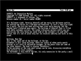 Title screen of Suspect on the Amstrad CPC.